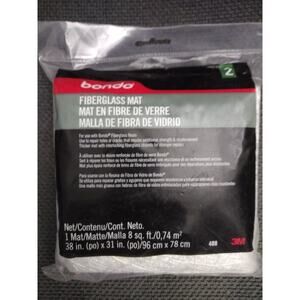 3M Bondo Fiberglass Mat, 8 sq. ft. Automotive Body Repair System #488
